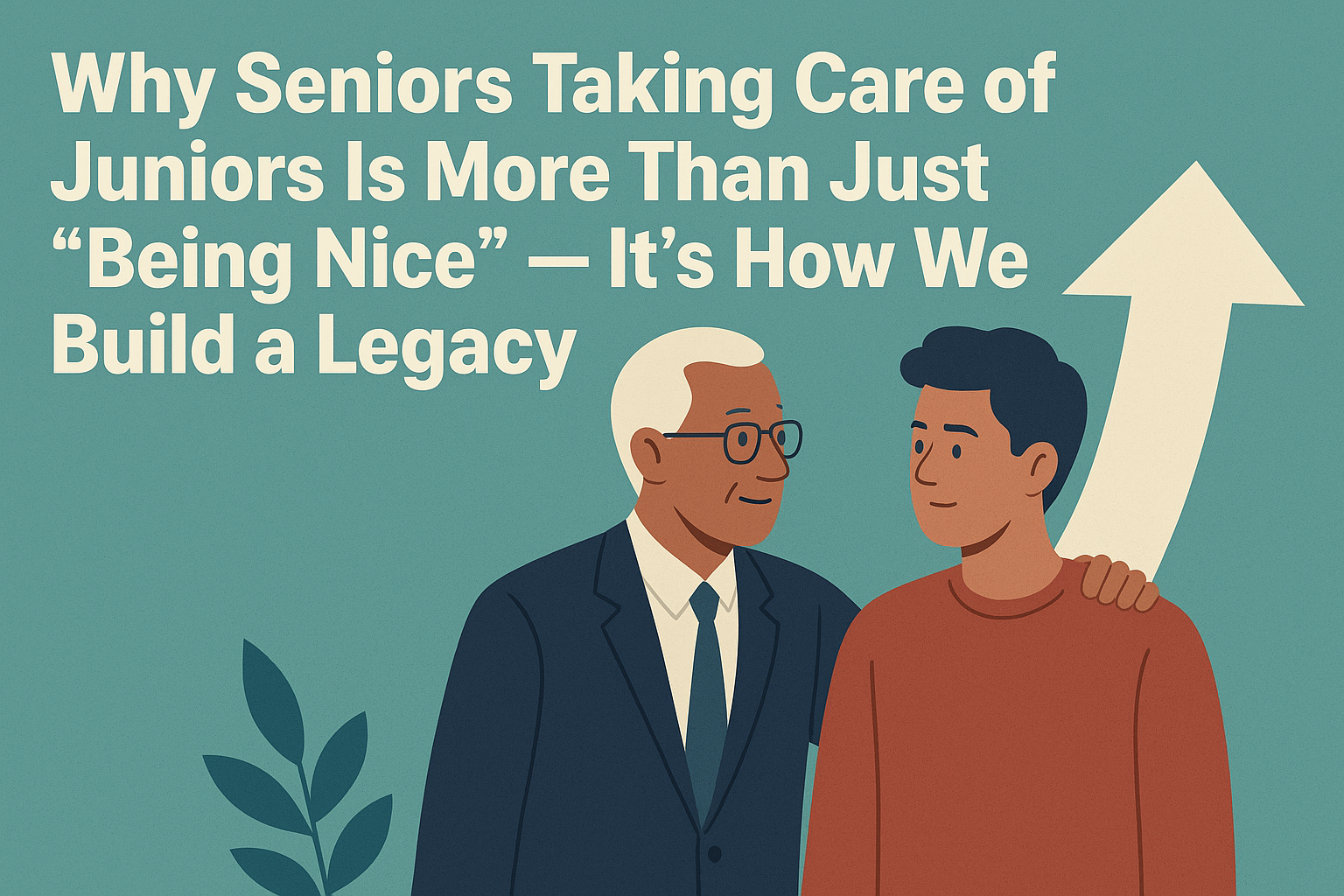 Just my two cents: Why Seniors Taking Care of Juniors Is More Than Just “Being Nice” — It’s How We Build a Legacy
