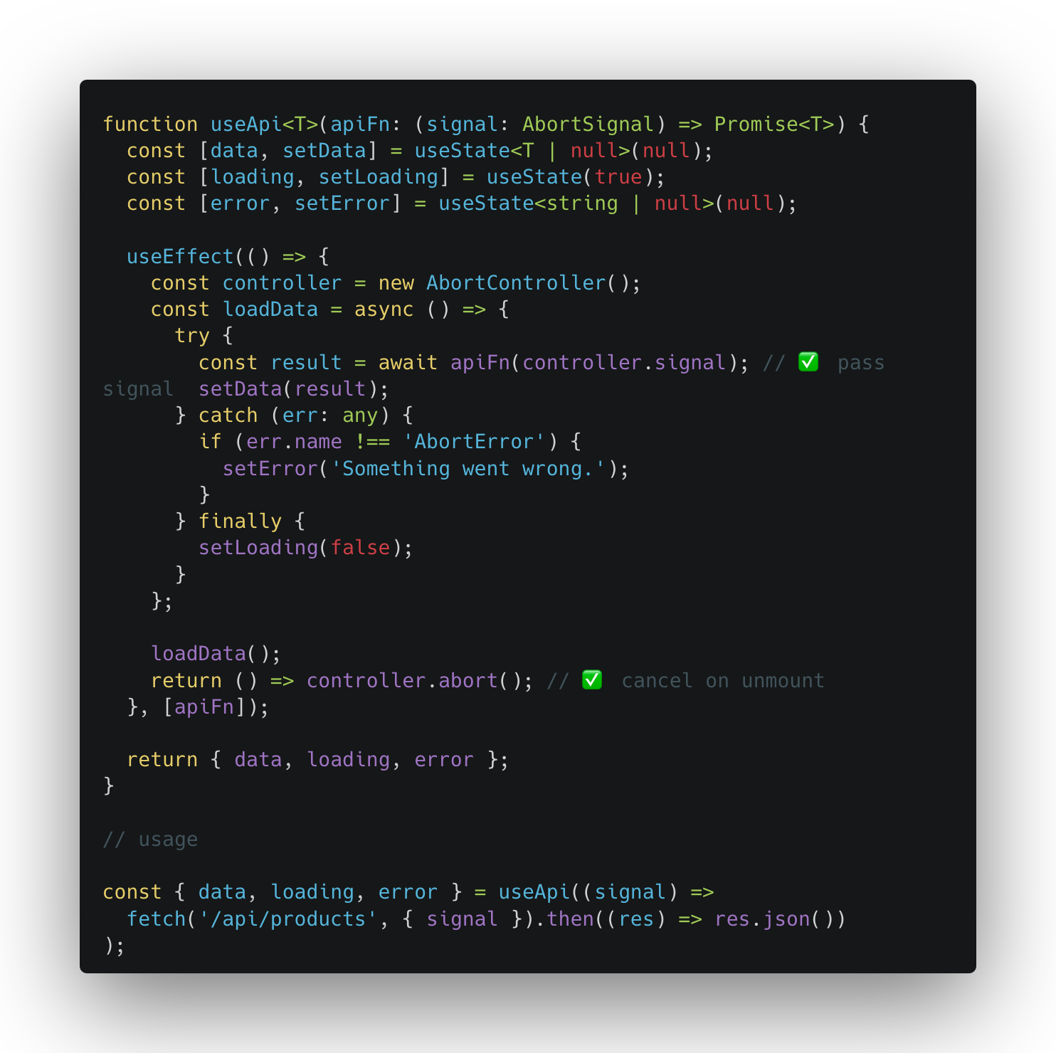 🔁 Reusable API Calls in React — The Hook Pattern That Scales