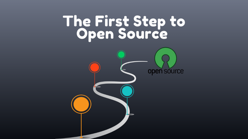 The First Step in Making Your First Open Source Contribution