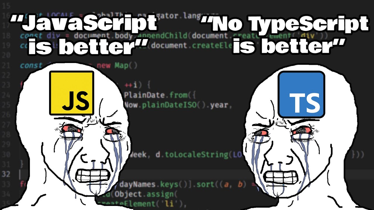 Typescript, it sucks but i use it anyway